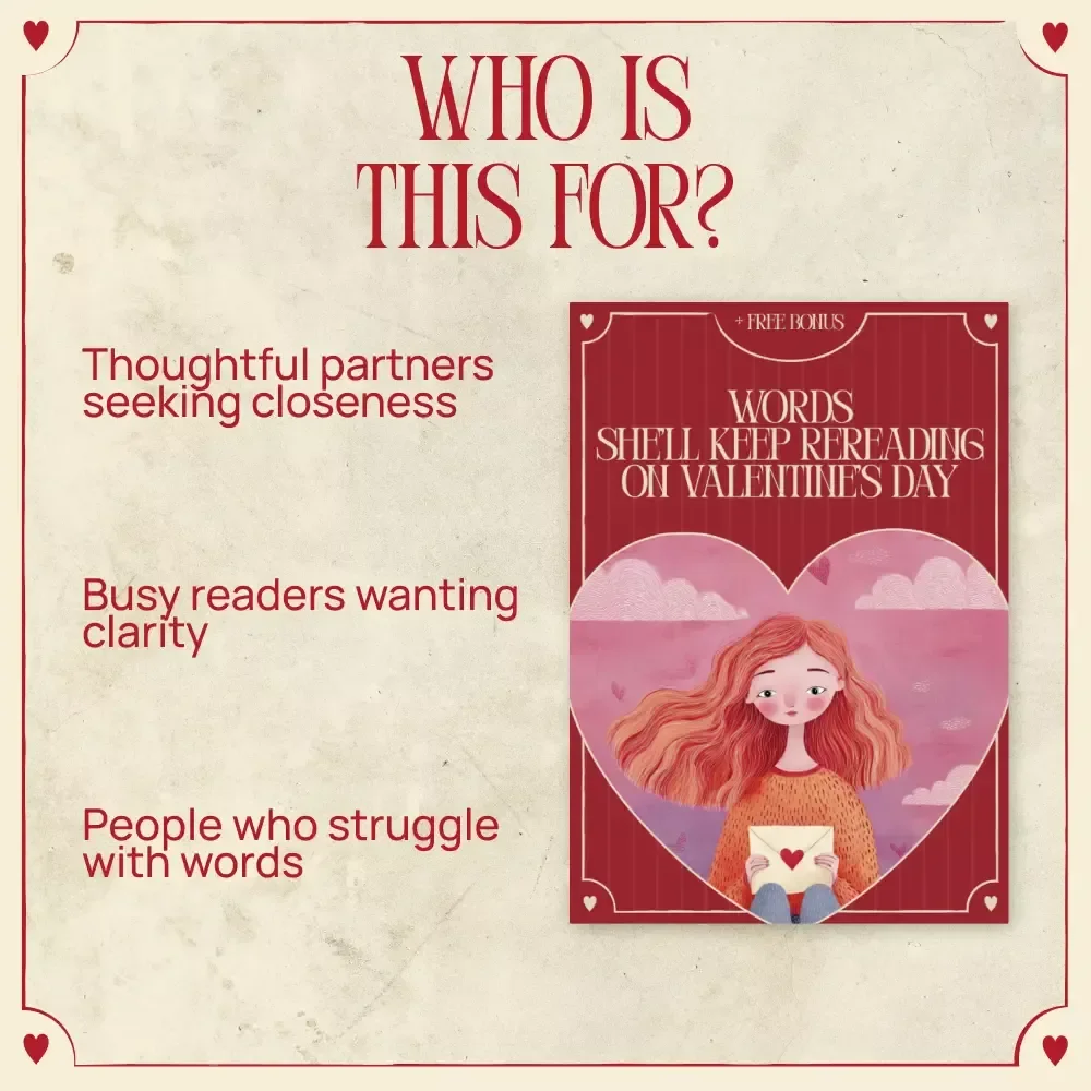 Words She’ll Keep Rereading on Valentine’s Day – A Thoughtful Guide to Valentine’s Day Messages for Girlfriend