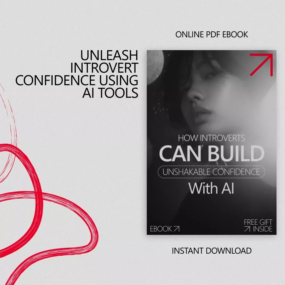How Introverts Can Build Unshakable Confidence with AI - Digital Download eBook for Quiet Strength and Personal Growth