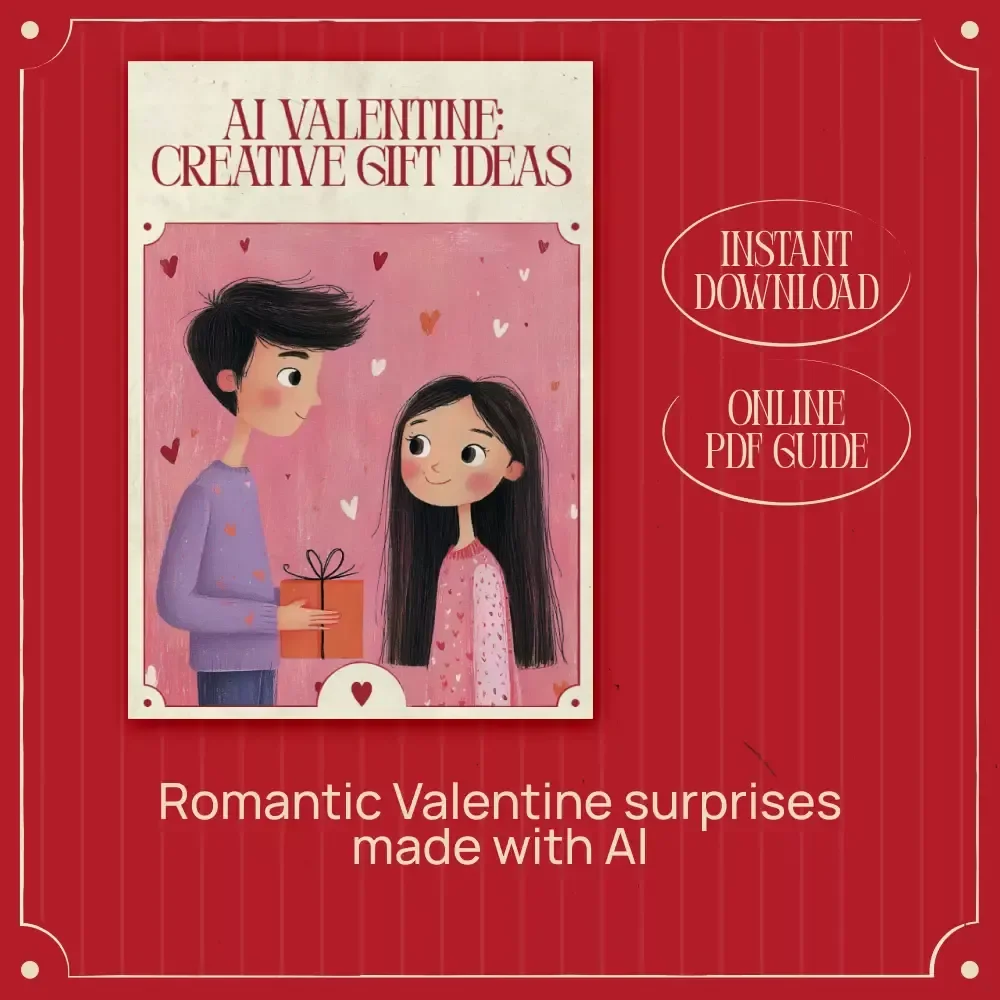 AI Valentine: Creative Gift Ideas – Romantic AI eBook Guide | Unique ai gift ideas for valentine’s day | Personalized Poems, Art & Smart Surprises