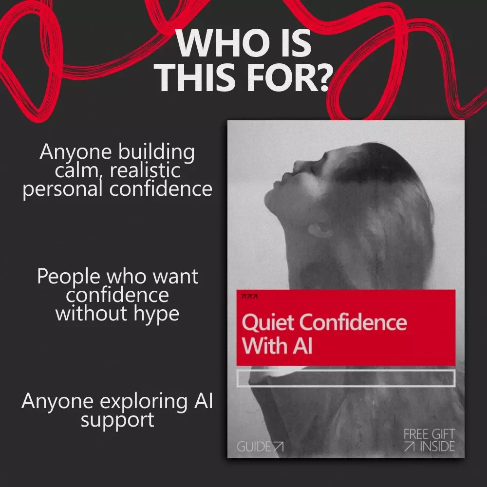 Quiet Confidence With AI – Practical Guide on how to build everyday confidence using ai for Calm Self-Belief & Daily Wins