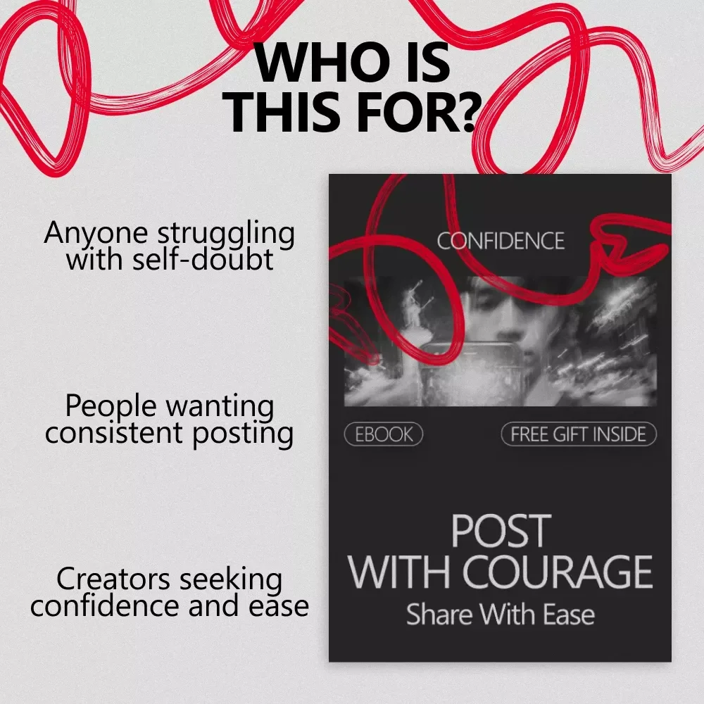 Post With Courage, Share With Ease: How To Post On Social Media Without Fear – eBook Guide