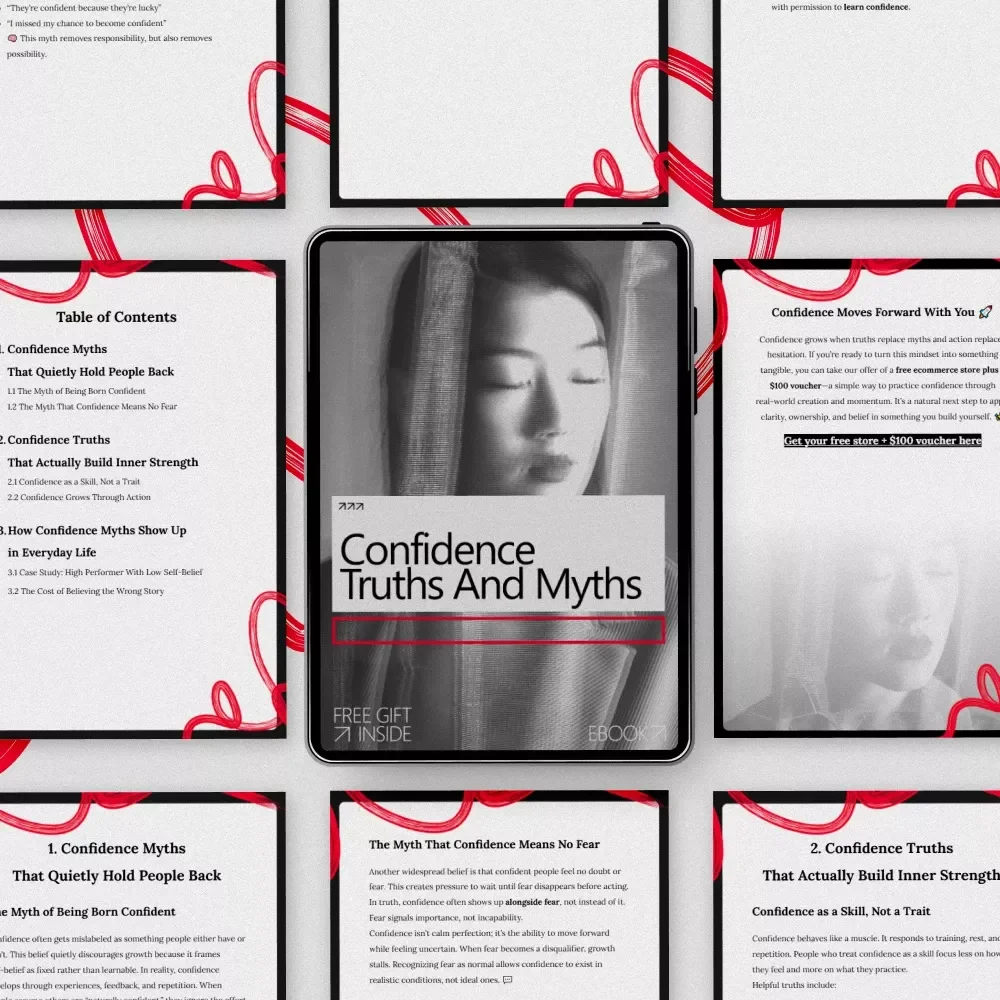 Confidence Truths and Myths | Confidence Truths vs Confidence Myths eBook for Building Real Self-Belief