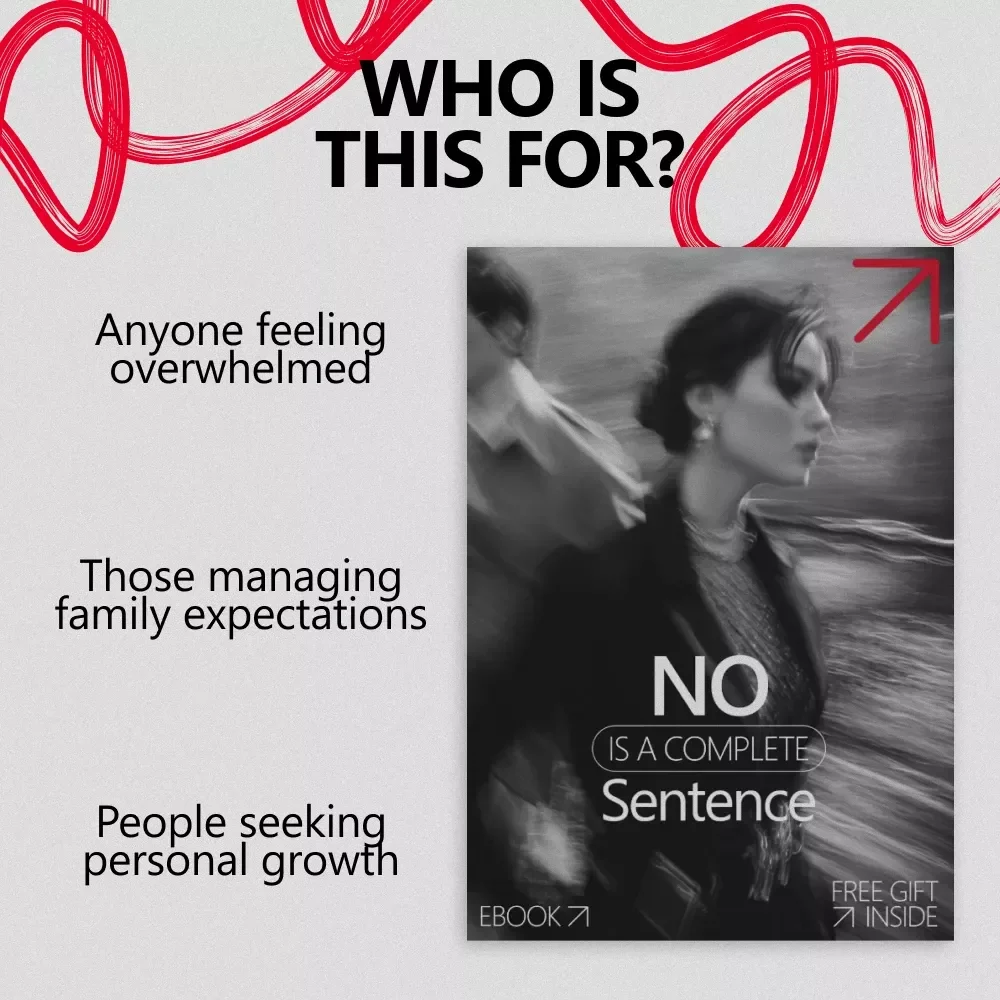 No Is a Complete Sentence | Ebook Guide on Boundaries & How to Say No Without Feeling Guilty