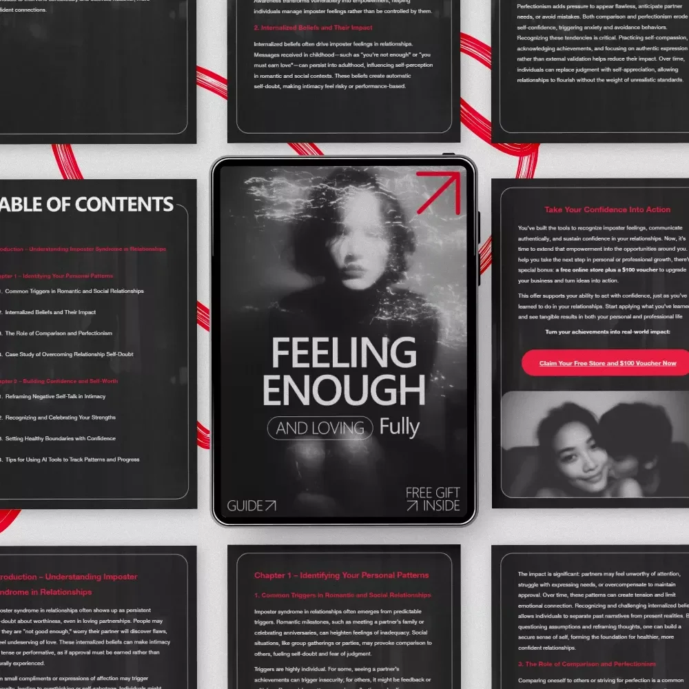 Feeling Enough and Loving Fully: A Guide to Overcoming Imposter Syndrome in Relationships
