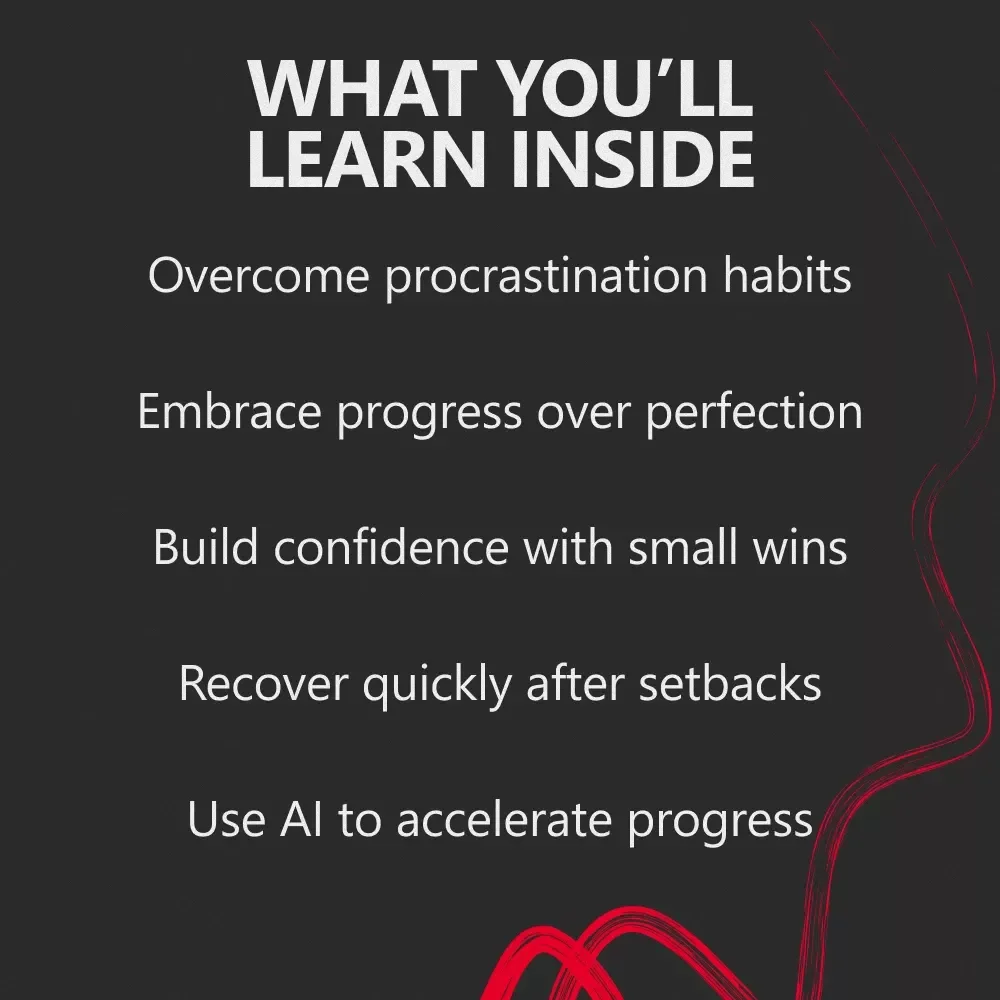 Done Is Powerful, Progress Beats Perfect: Break the Perfectionism Procrastination Cycle eBook