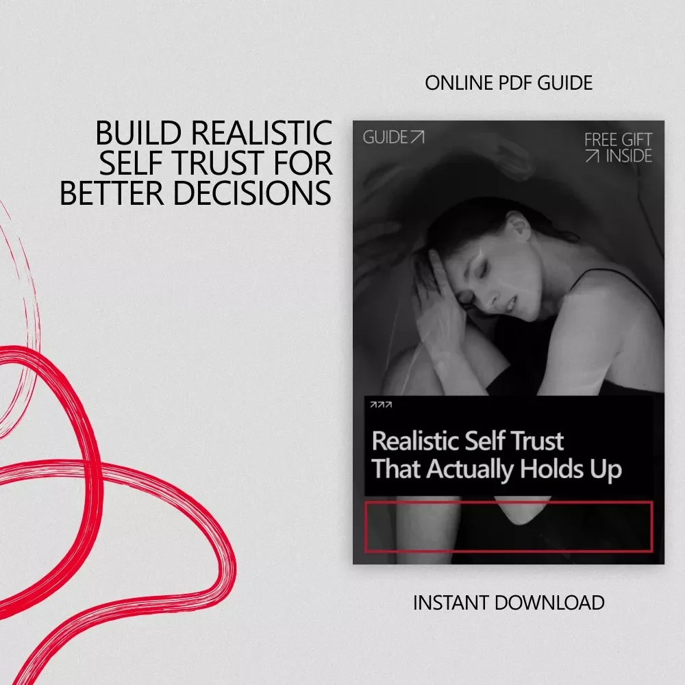 Realistic Self Trust That Actually Holds Up | A Practical Guide to realistic self trust what is it for Clear Decisions & Everyday Confidence