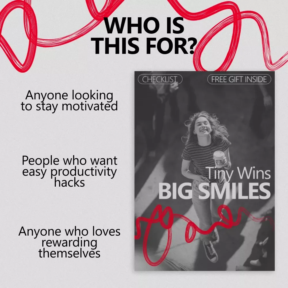 Tiny Wins, Big Smiles: Reward Ideas for Small Achievements - Digital Download Checklist