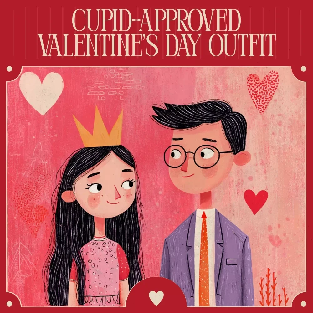 Cupid-Approved Valentine’s Day Outfit Checklist | Easy Valentine’s Day Outfit Ideas Guide | Digital Download Style Checklist