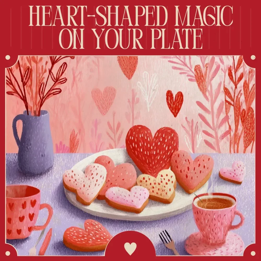 Heart-Shaped Magic on Your Plate – A Creative Guide to Heart-Shaped Food Ideas for Sweet & Savory Moments