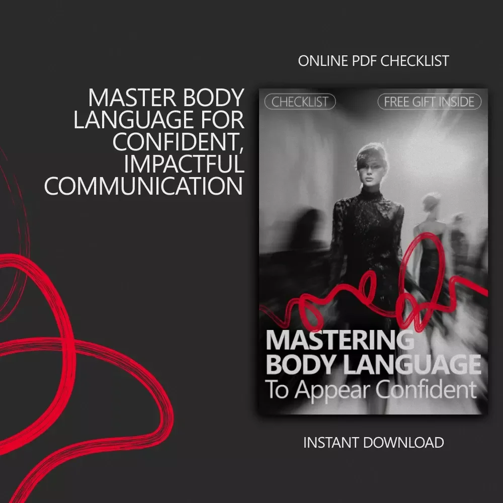 Mastering Body Language to Appear Confident – A Practical Checklist for Boosting Your Presence