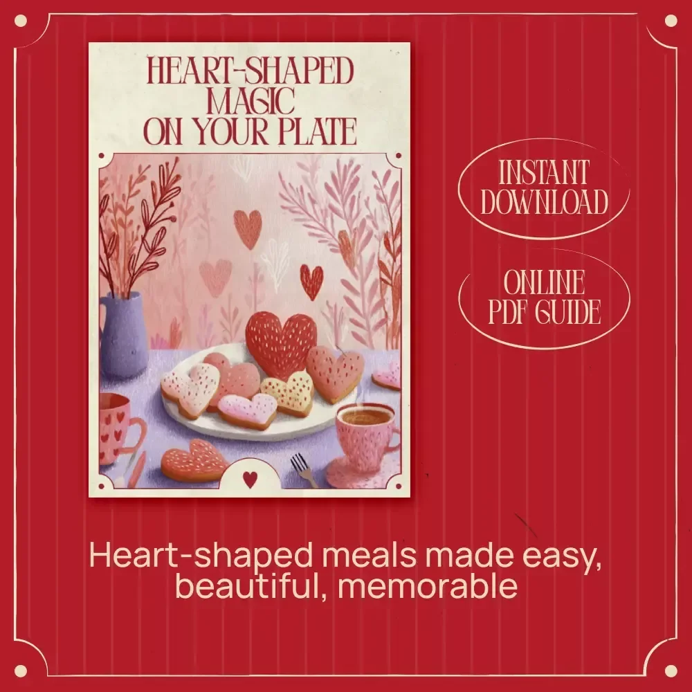 Heart-Shaped Magic on Your Plate – A Creative Guide to Heart-Shaped Food Ideas for Sweet & Savory Moments