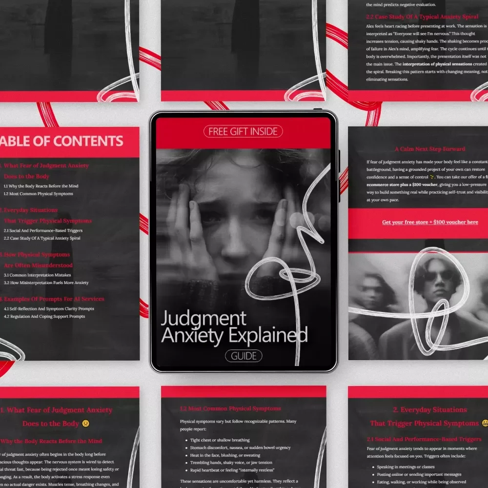 Judgment Anxiety Explained: Understanding the Fear of Judgment Anxiety & Physical Symptoms - Digital Guide