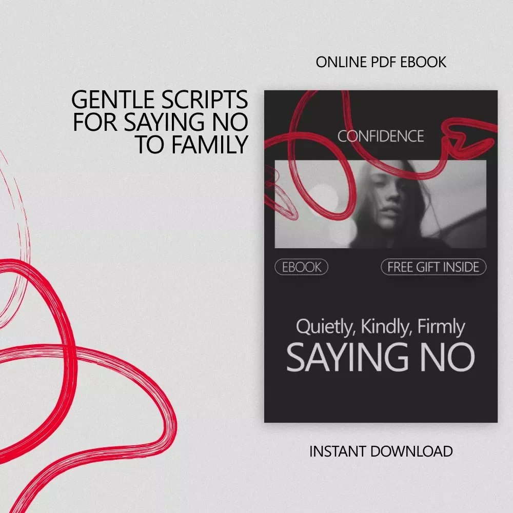 Quietly, Kindly, Firmly Saying No – Practical Ebook with Scripts for Saying No to Family, Gentle Boundaries, and Guilt-Free Communication