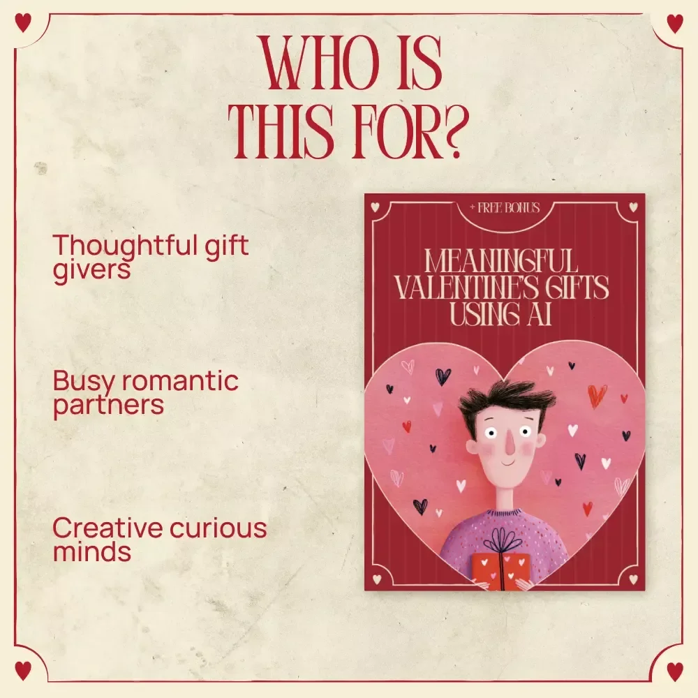 Meaningful Valentine’s Gifts Using AI | Romantic, Personalized & Creative Guide for meaningful valentine’s gifts with ai