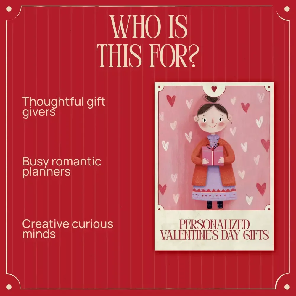 Personalized Valentine’s Day Gifts – Ultimate Gift Guide for Thoughtful, Personalized Valentine’s Day Gifts That Truly Matter (Digital Download)
