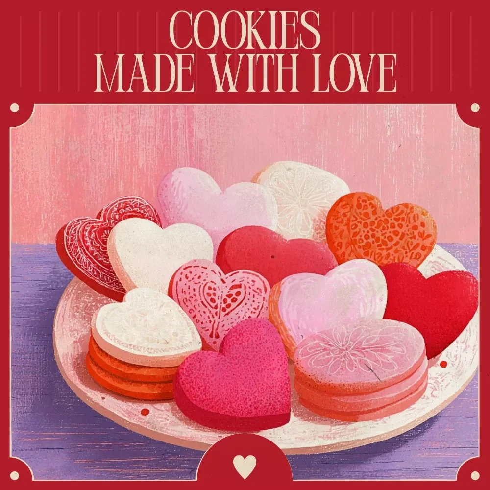 Cookies Made With Love – A Heartfelt Guide to Valentine’s Day Cookie Decorating Ideas, Easy Designs, Creative Traditions & Meaningful Moments