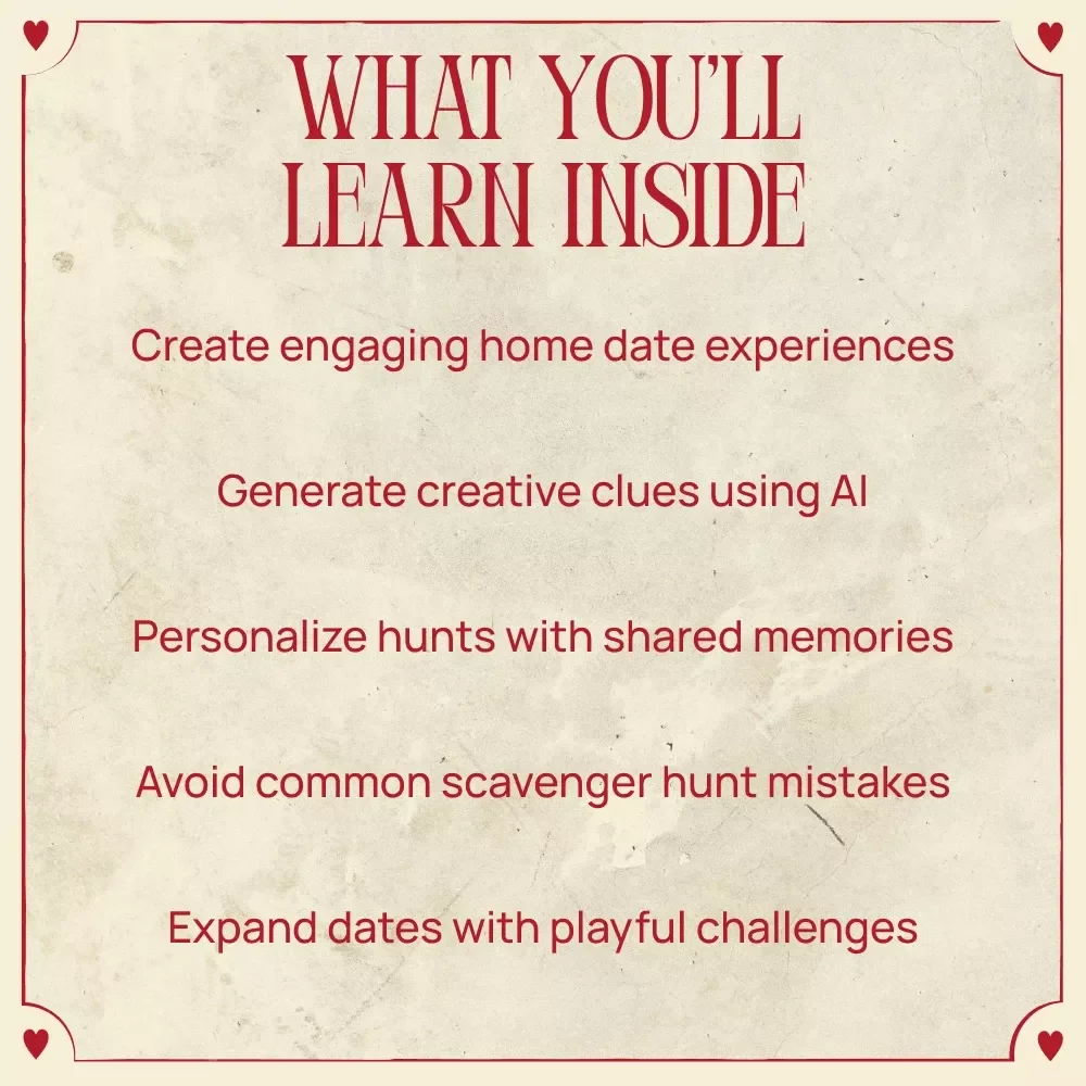 AI-Powered Scavenger Clues for the Perfect Home Date – A Romantic & Fun Guide with ai generated scavenger hunt clues for a home date