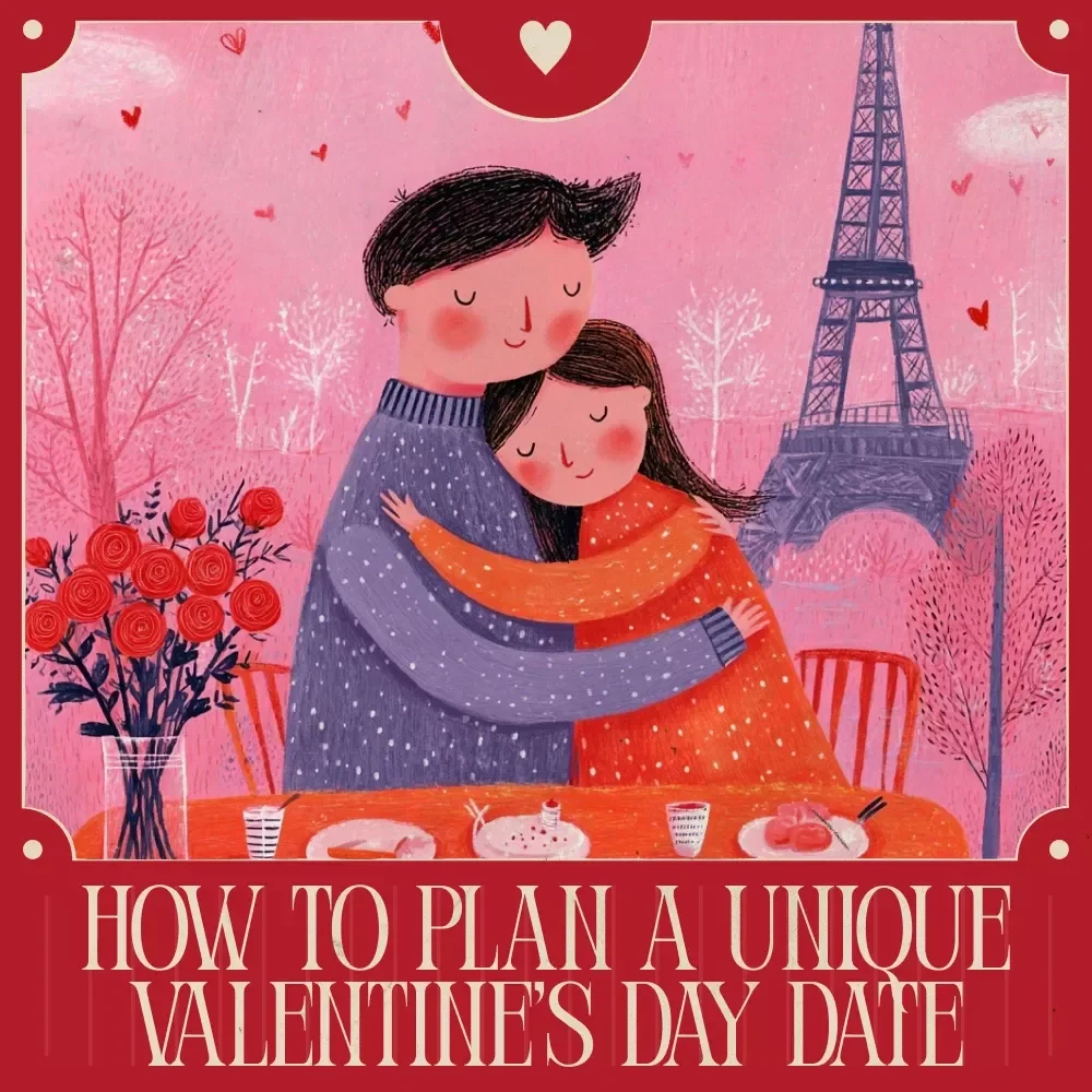How to Plan a Unique Valentine’s Day Date – Romantic Date Planning Ebook, Creative Valentine’s Guide, Thoughtful & Memorable Experiences
