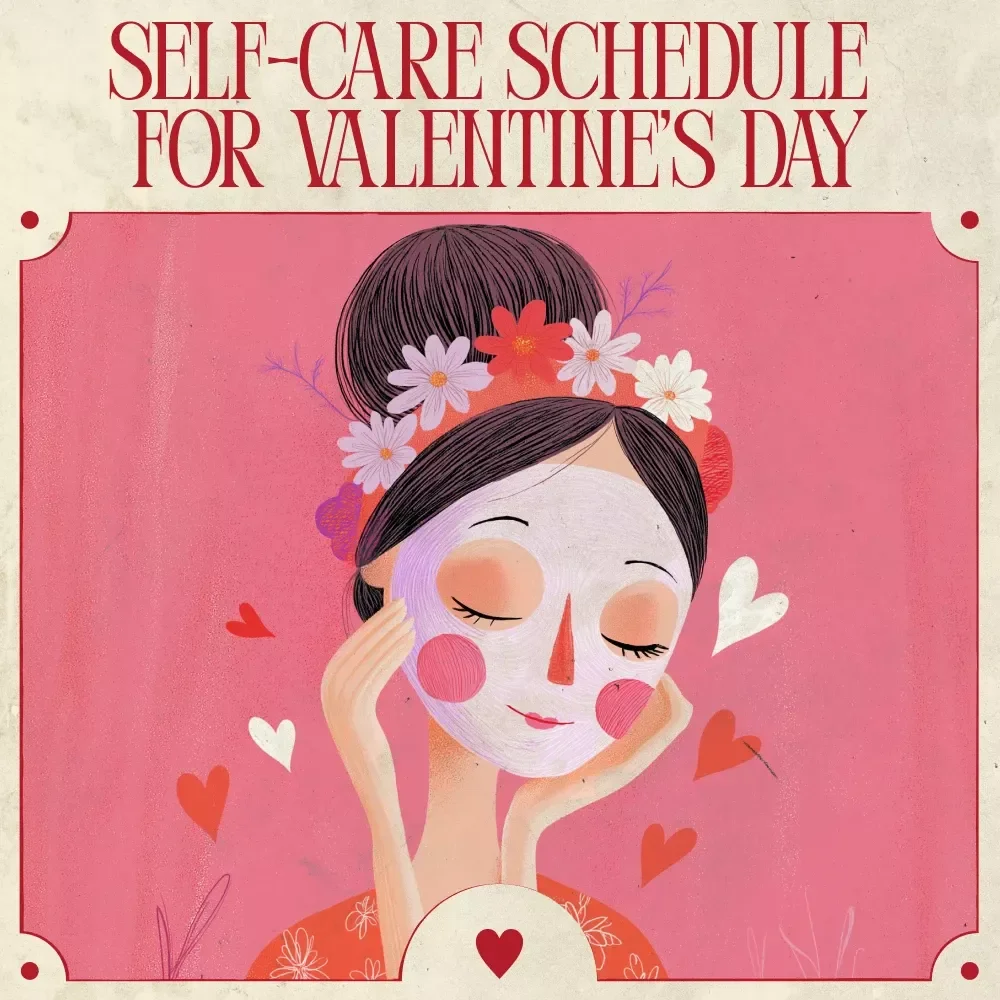 Self-Care Schedule for Spending Valentine’s Day Alone | AI-Guided Self-Love Checklist, Mindful Solo Valentine Routine, Digital Download