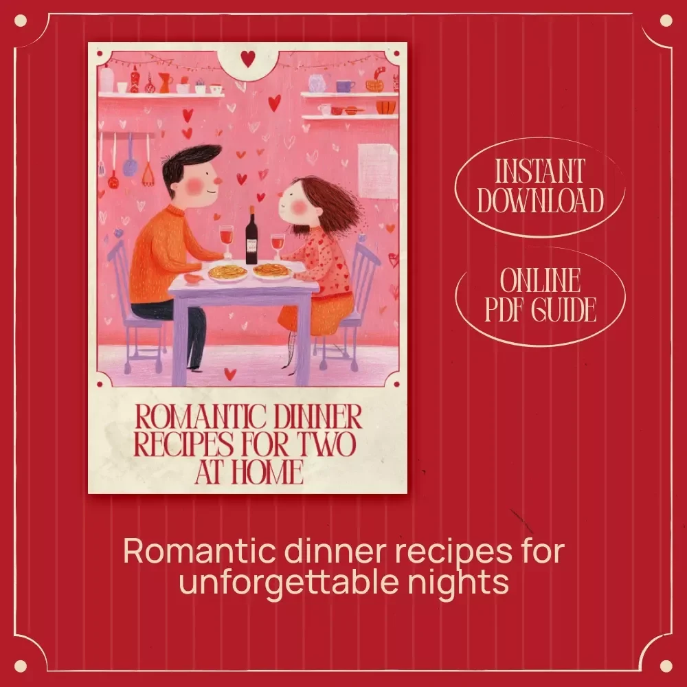 Romantic Dinner Recipes for Two at Home – Easy Romantic Dinner at Home Recipes for Two eBook Guide