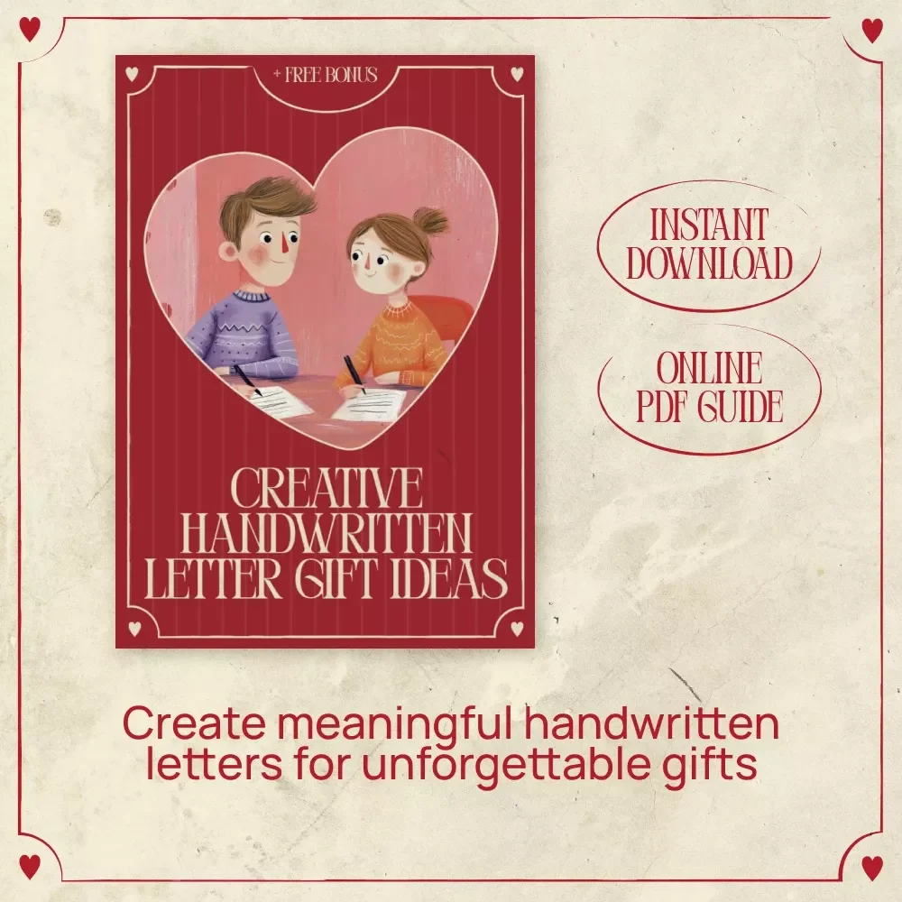 Creative Handwritten Letter Gift Ideas Ebook – Thoughtful & Meaningful handwritten letter gift ideas Guide