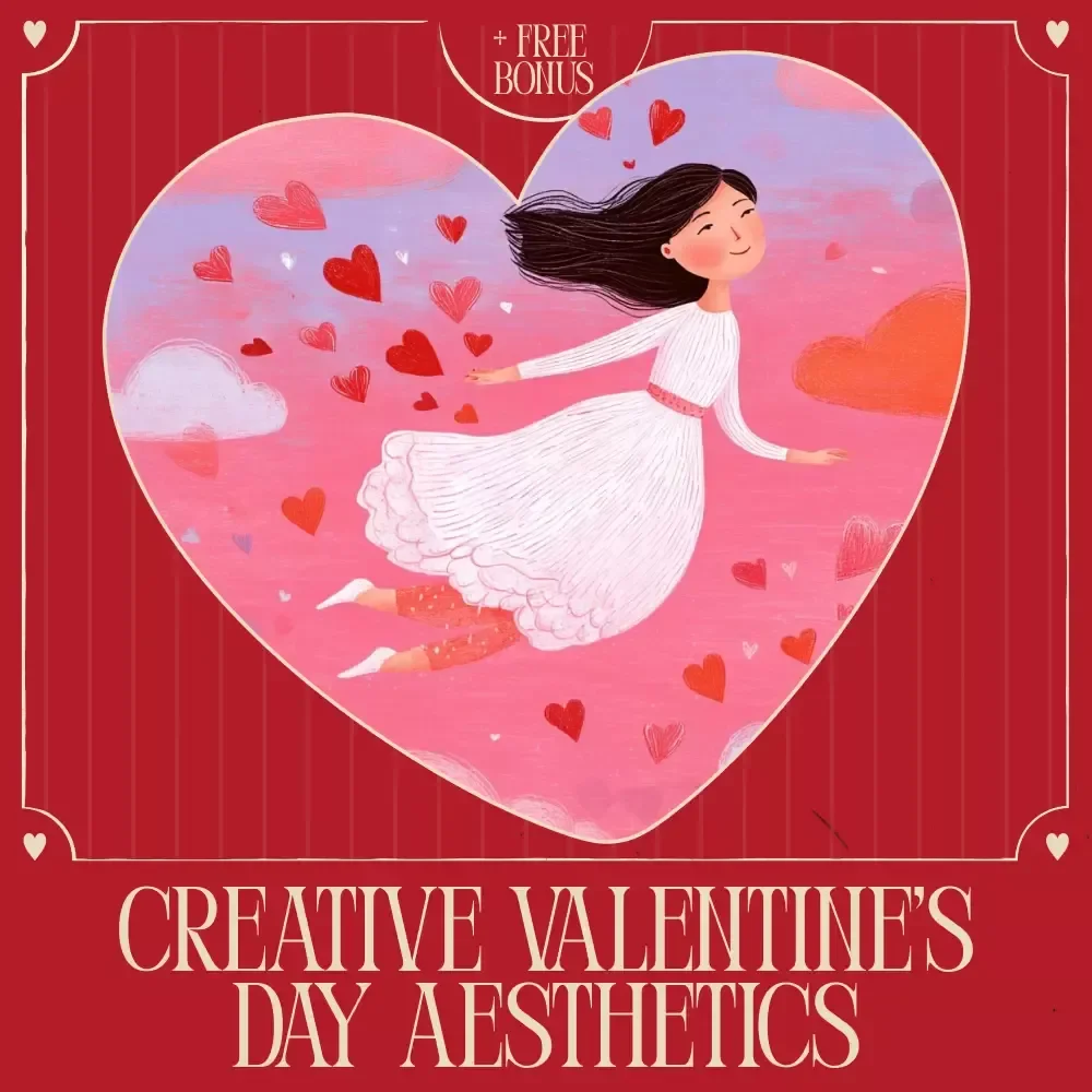 Creative Valentine’s Day Aesthetics – Romantic Decor Guide with Valentine’s Day Aesthetic Ideas, Styling Inspiration & AI Creativity