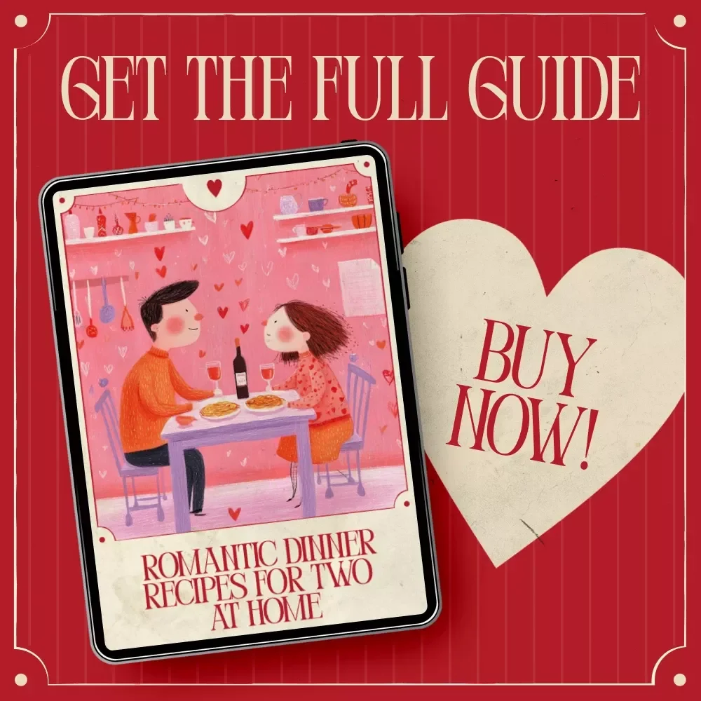 Romantic Dinner Recipes for Two at Home – Easy Romantic Dinner at Home Recipes for Two eBook Guide