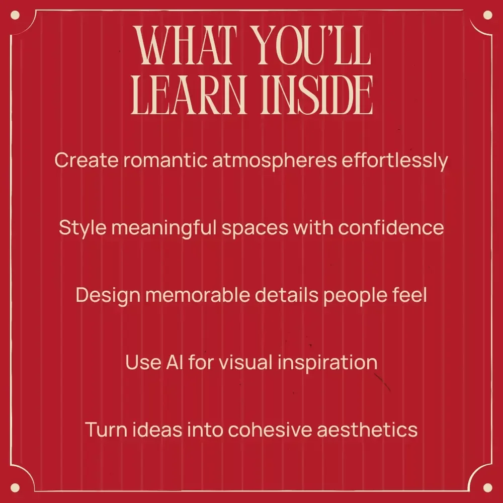 Creative Valentine’s Day Aesthetics – Romantic Decor Guide with Valentine’s Day Aesthetic Ideas, Styling Inspiration & AI Creativity