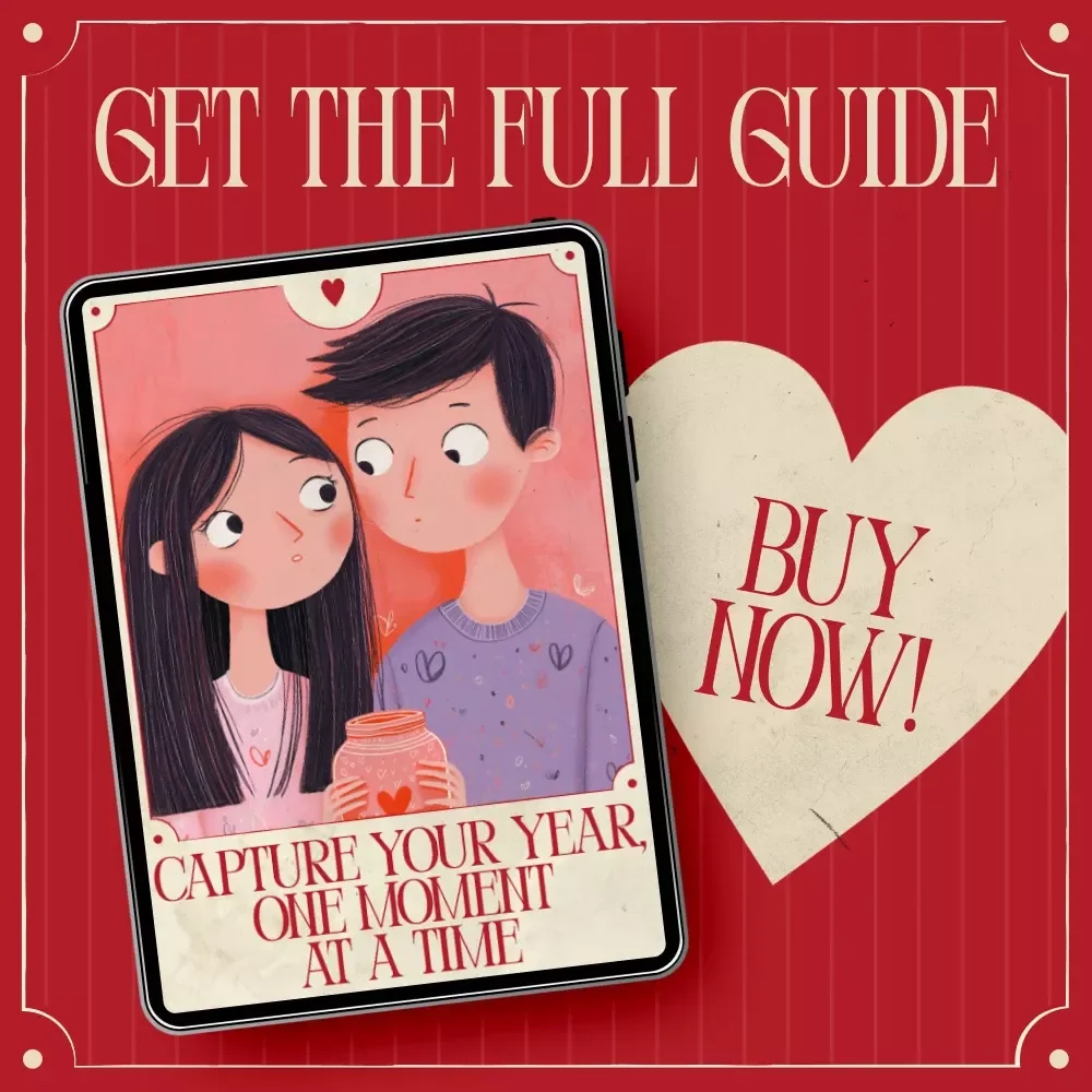 Capture Your Year, One Moment at a Time | AI Memory Jar eBook | ai that helps you create a memory jar for the next year | Digital Download
