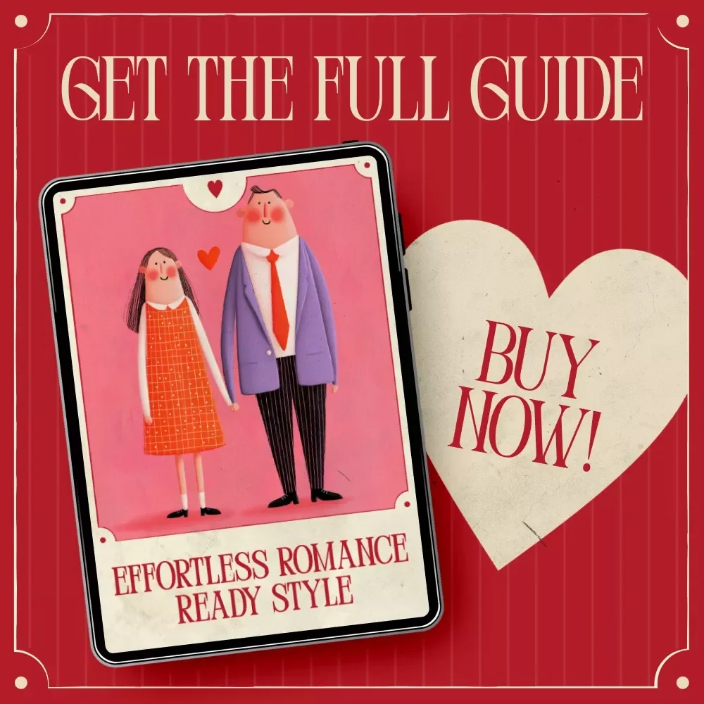 Effortless Romance Ready Style – Valentine’s Day Capsule Wardrobe Guide | Date Outfit Planning Made Easy | Digital Download