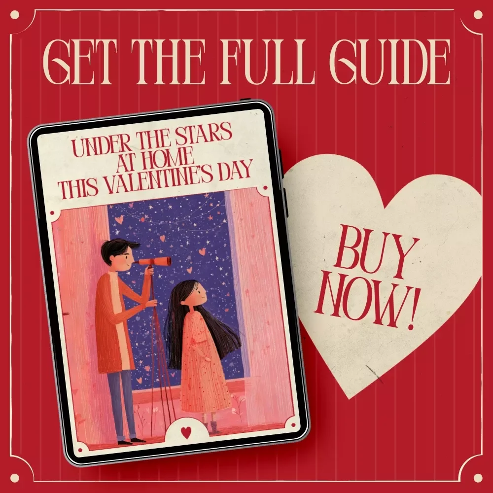 Romantic Stargazing Date Night Guide for Couples | Cozy Valentine’s Day Digital Download