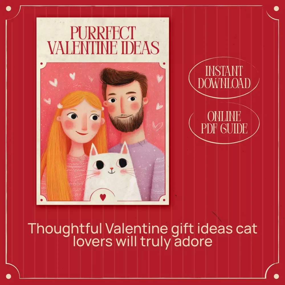 Purrfect Valentine Ideas – A Thoughtful Valentine’s Day Gift for Cat Lovers | Digital Guide for Meaningful, Creative Gifting