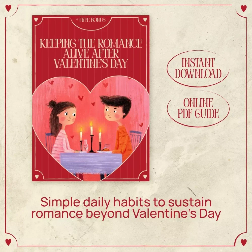 Keeping the Romance Alive After Valentine’s Day – A Practical Relationship Guide for post valentine's day care keeping the romance alive, Daily Connection Rituals & Long-Term Love