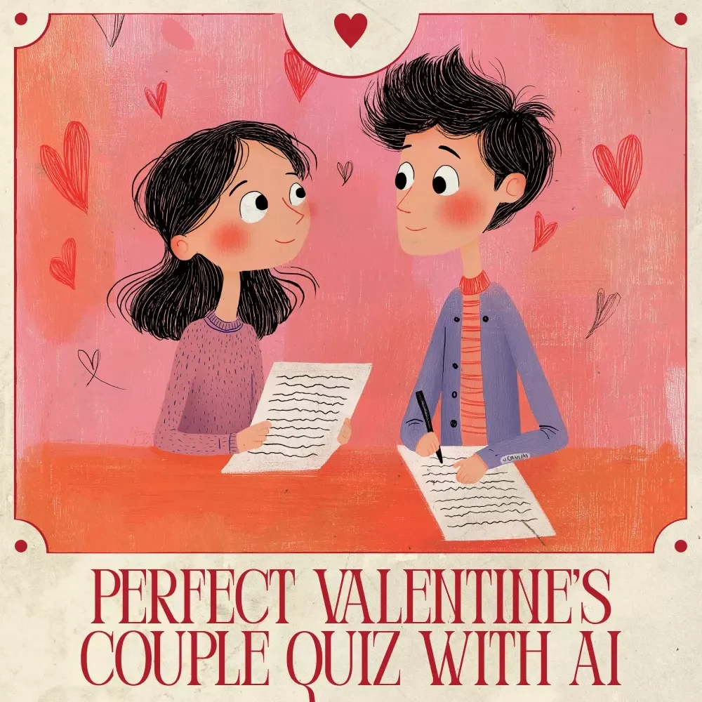 A Fun Guide to Using AI for the Perfect Valentine’s Couple Quiz – AI to Create a Valentine’s Day Couple's Quiz, Romantic Digital Guide