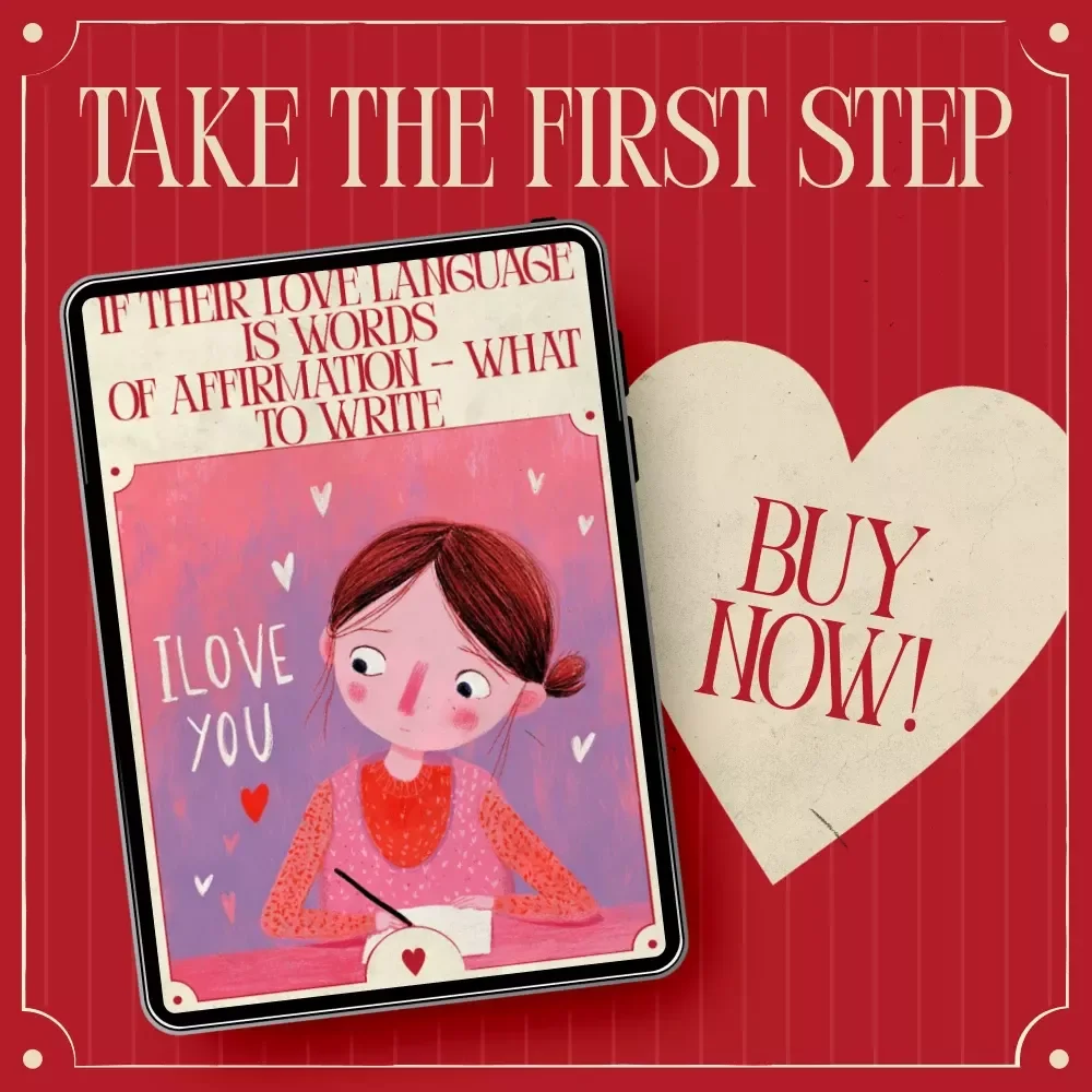 If Their Love Language Is Words of Affirmation – What to Write | Printable Checklist for Meaningful Messages & Relationship Communication