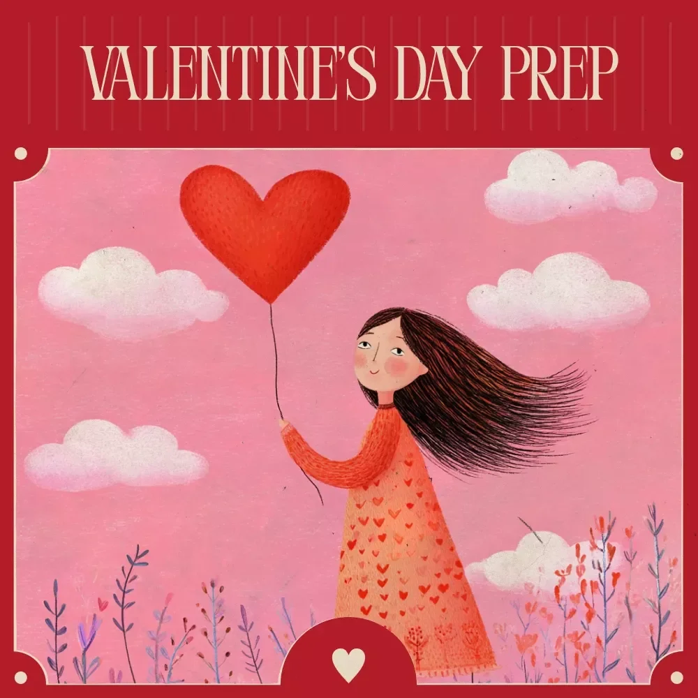 Valentine’s Day Prep: The Ultimate Guide eBook for Stress-Free Planning, Gift Ideas, Romantic Dates, and DIY Tips