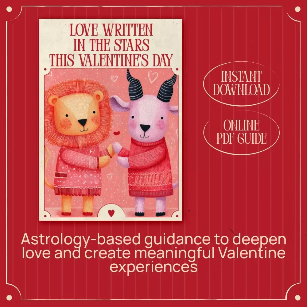 Love Written in the Stars This Valentine’s Day | Astrology Compatibility Ebook | Guide for Couples & Soulmates