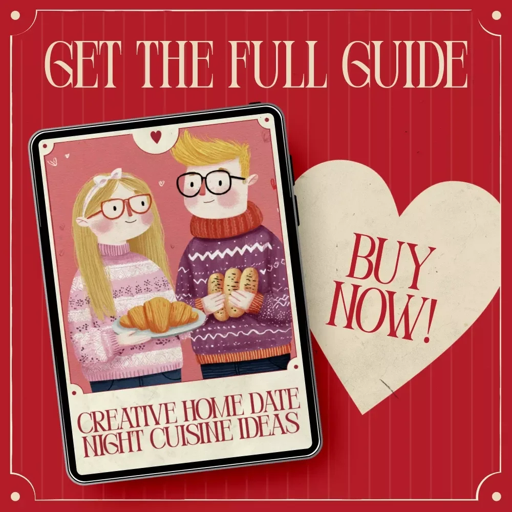 Creative Home Date Night Cuisine Ideas | Romantic eBook for Different Cuisines Dinner Date at Home Ideas | Global Dinner Themes, Menu Planning & AI Tips