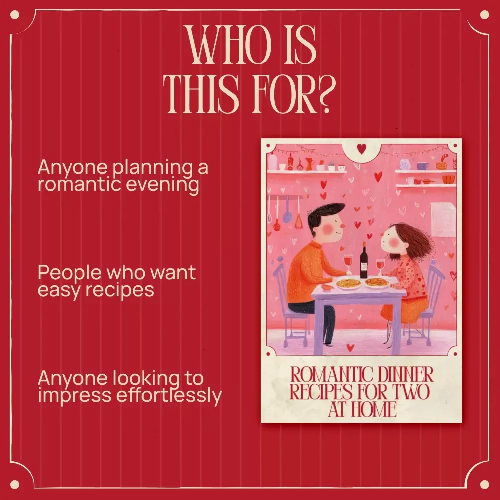 Romantic Dinner Recipes for Two at Home – Easy Romantic Dinner at Home Recipes for Two eBook Guide