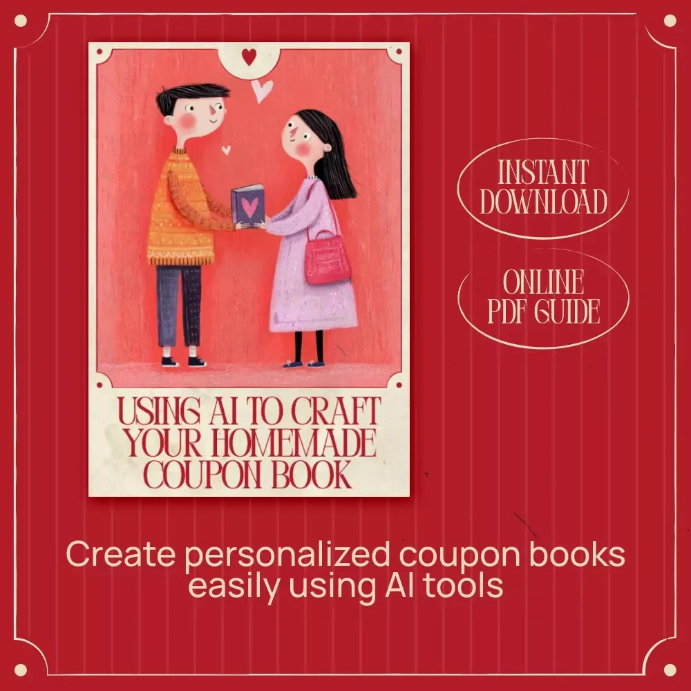 Using AI to Craft Your Homemade Coupon Book – Creative eBook Guide for ai that designs a homemade coupon book, Personalized Gifts, DIY Coupon Ideas