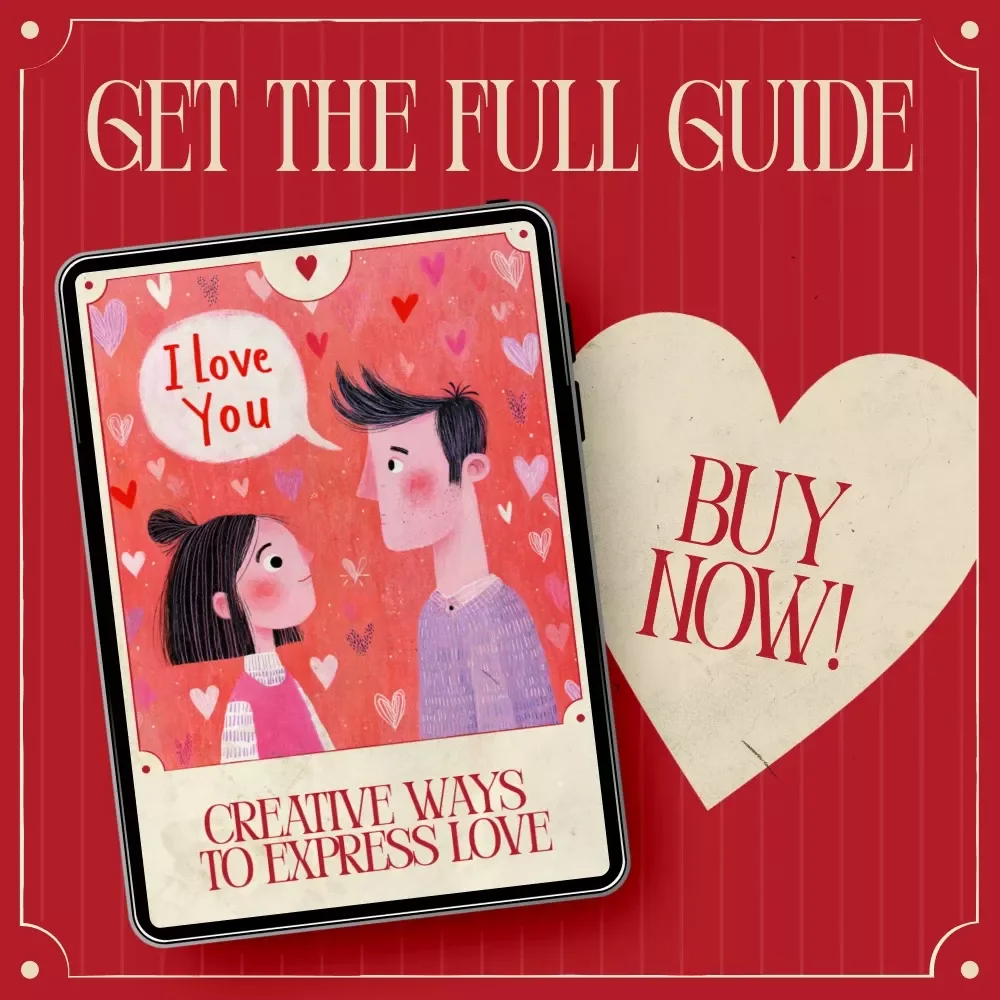 Creative Ways to Express Love – Digital Relationship Guide, Romantic Ideas eBook, Couples Communication & Connection Download