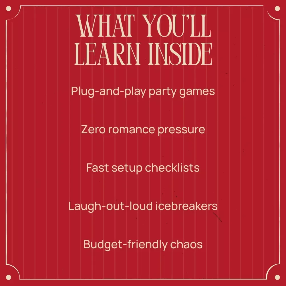 The Ultimate Anti-Valentine’s Game Guide – Games for an Anti Valentine’s Party, Printable Party Guide, Digital Download for Singles & Friends