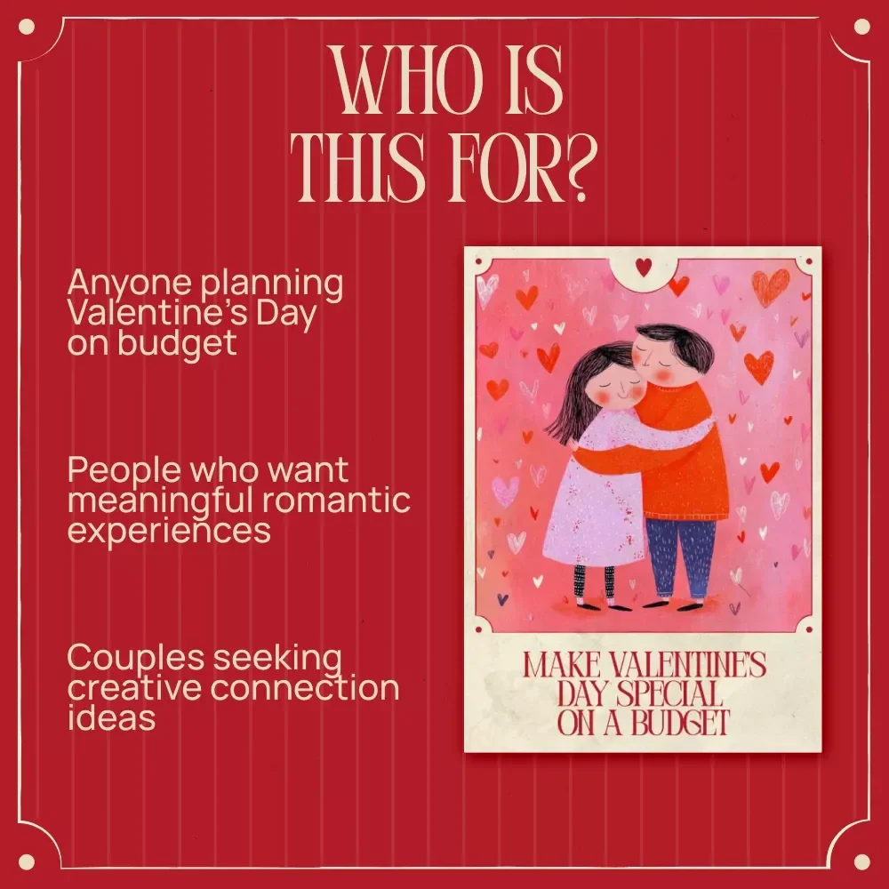 Make Valentine’s Day Special on a Budget: Ultimate Guide eBook on How to Make Valentine’s Day Special Without Spending Money