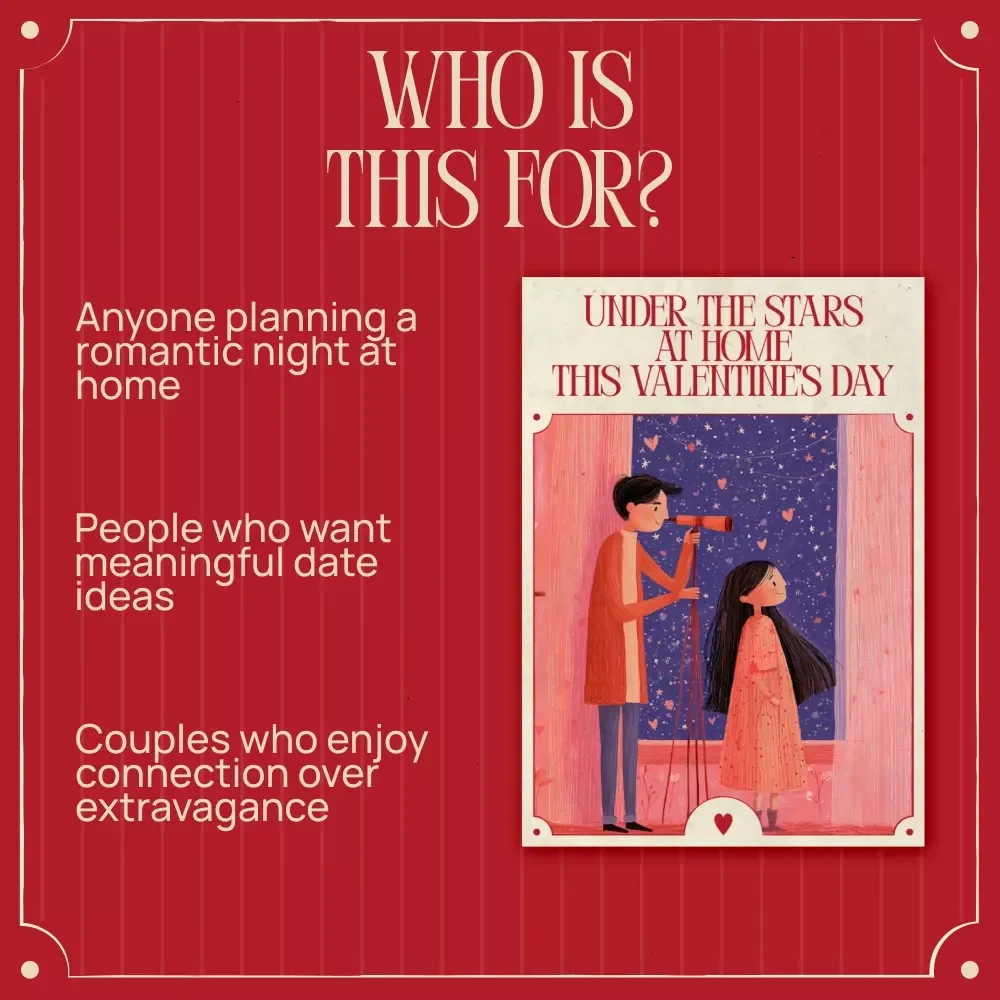 Romantic Stargazing Date Night Guide for Couples | Cozy Valentine’s Day Digital Download