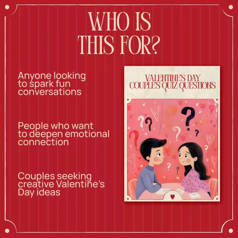 Valentine's Day Couple's Quiz Questions Guide | Fun & Deep Questions for Every Relationship Stage