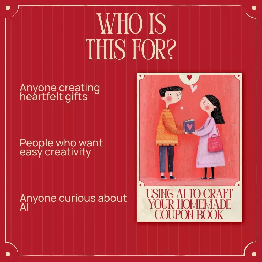 Using AI to Craft Your Homemade Coupon Book – Creative eBook Guide for ai that designs a homemade coupon book, Personalized Gifts, DIY Coupon Ideas