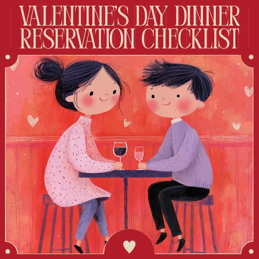 Valentine’s Day Dinner Reservation Checklist – Essential Tips for Perfect Planning