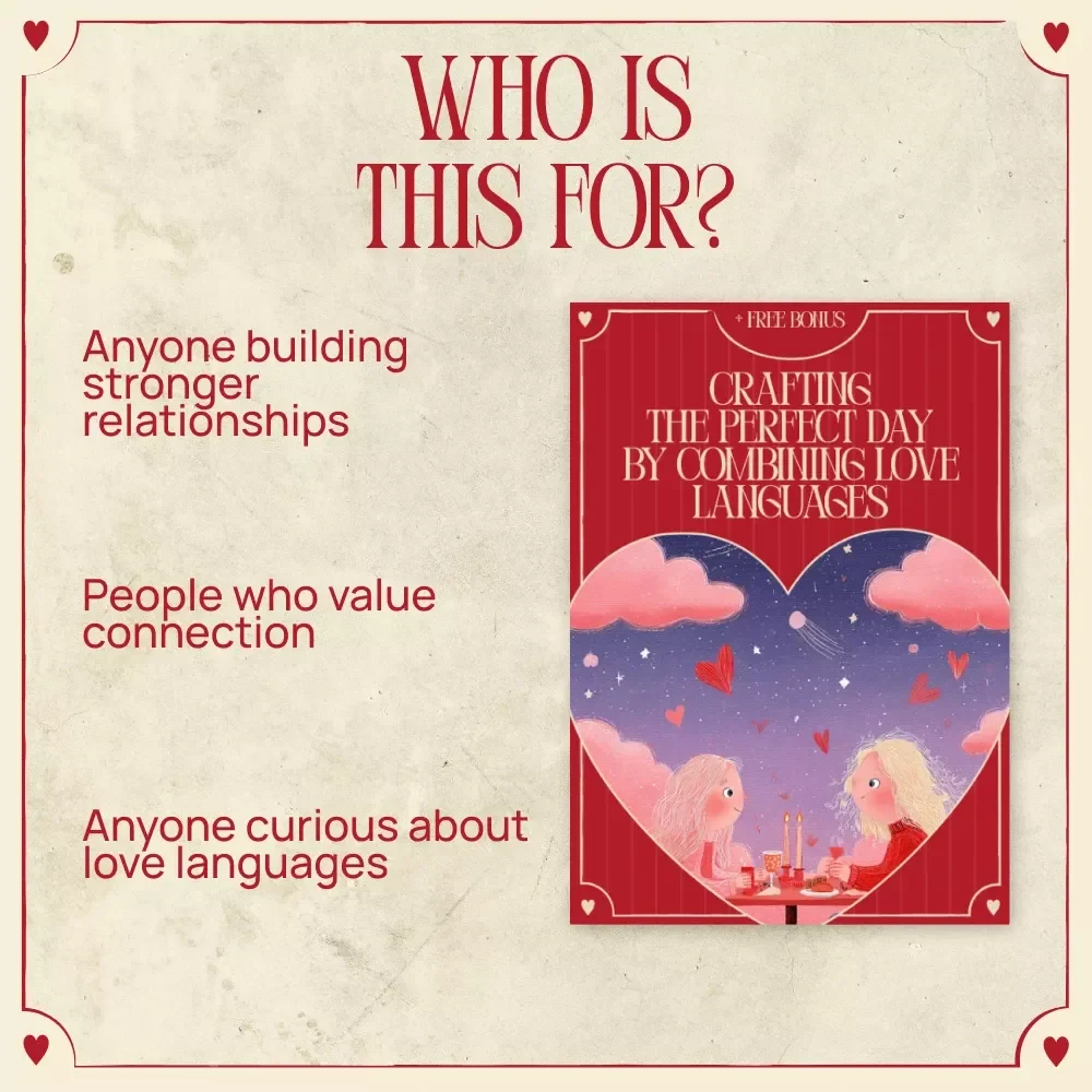 Crafting the Perfect Day by Combining Love Languages | Relationship eBook Guide for Couples | Combining Love Languages for the Perfect Day