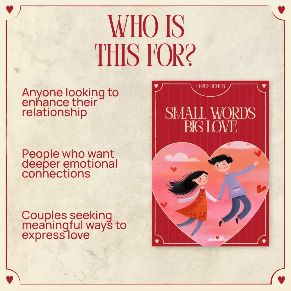 Small Words Big Love: Valentine’s Day Appreciation Prompts, AI Tips, & Habit Building Guide for Deeper Connection