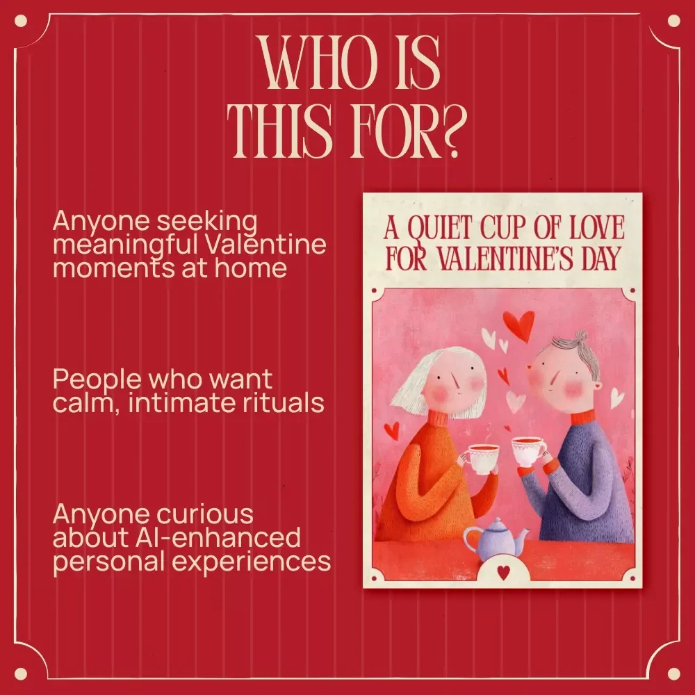 A Quiet Cup of Love for Valentine’s Day – A Romantic At-Home Tea Ritual Guide for Couples | Valentine’s Day Tea Ceremony at Home